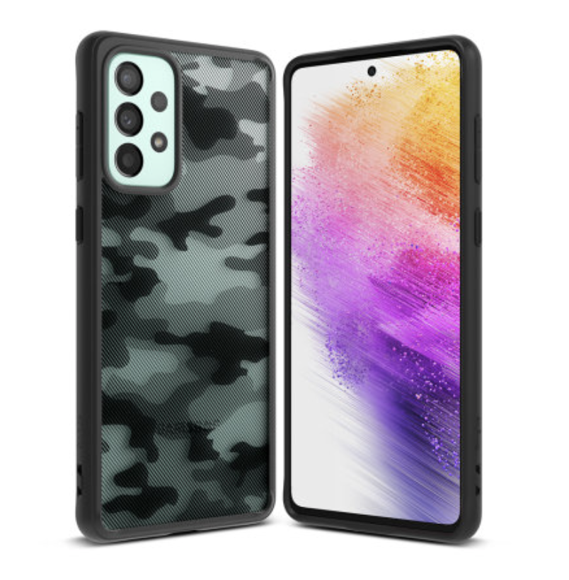 SAMSUNG GALAXY A73 5G FUSION MATTE CAMO BLACK