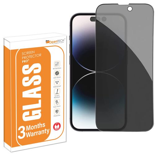 SCREEN GUARD WITH RUBBER EDGE IPHONE 14 PRO MAX(PRIVACY)