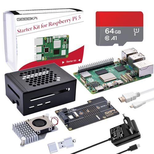 GEEK PI RASHBERRY 4 8GB Starter Kit