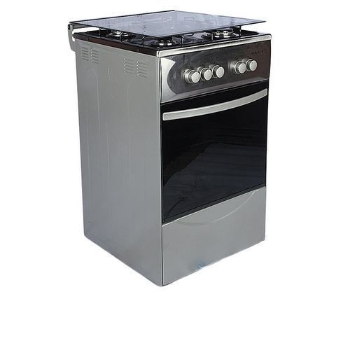 MAXI 50X50 IGNITION 4BURNER GAS COOKER INOX