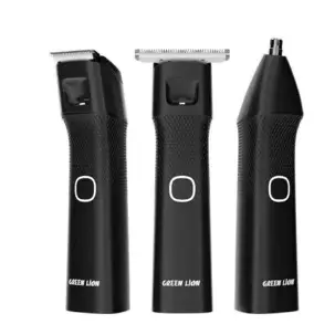 Green Lion 3 in 1 Body Trimmer 1200mAh - Black GN3N1TRTMRBK