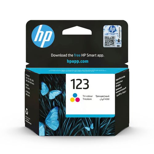 HP 123 Tri-color Original Ink Cartridge