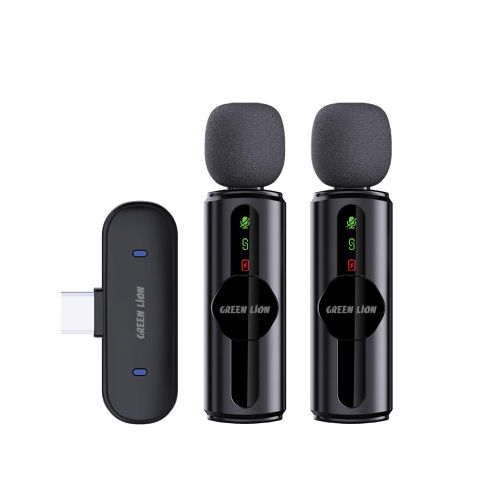 Green Lion GM-76X Microphone 3 In 1 - Black GNGM76XMICBK