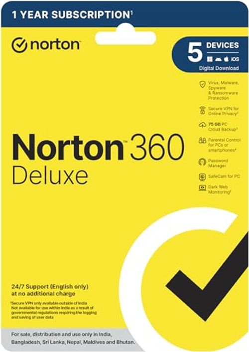 NORTON 360 SECURITY 5USERS