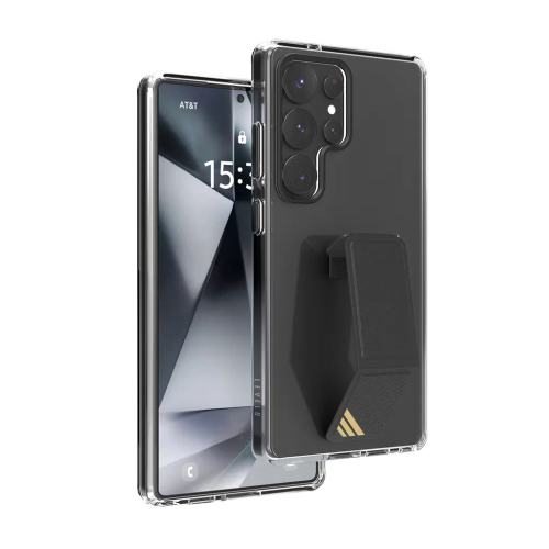 Levelo Morphix Clara Grip Case For Samsung S25 Ultra - Black LVL-MORPHIXC-25U-BK