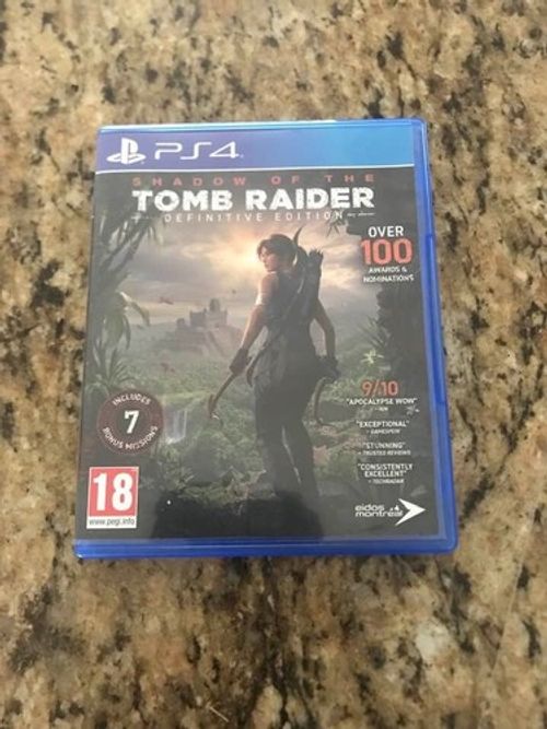 PS4 CD SHADOW OF THE TOMB RAIDER