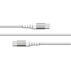 CHEETAH USB C TO C 2M CABLE WHITE