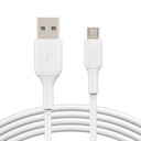 BUDI CHARGE/SYNC CABLE MICRO USB M8J150M20 WHITE