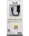 BUDI LIGHTNING TO DUAL LIGHTNING 4IN1 ADAPTER M8J139LL BLK