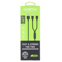 Oraimo 2 in 1 Lightning & Micro USB cable- 0CD-D62
