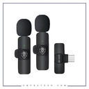 Green Lion 3 in 1 Wireless Microphone - Black GN3WIRMICPBK