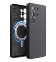 Levelo Elio Case For Samsung S25 Ultra - Black LVL-ELIO-25U-BK