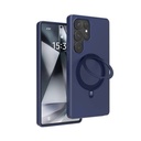 Levelo Iris Pro Magsafe Liquid Silicone Case For Samsung S25 Ultra - Blue LVL-IRISP-25U-BL