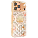 Levelo Pearl 3D IML Case For iPhone 17 Pro Max - Purple LVLPRLIML17PMPUR