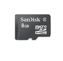 SANDISK MICROSDHC CARD 8GB WITH ADAPTER